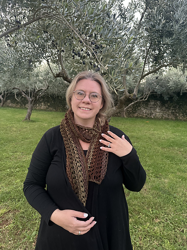 Olive Oil Scarf photo 6