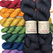 Beautifully Basic Kit for Garden Variety MKAL by Paper Daisy Creations - After Dark Rainbow