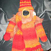 Horseshose Cable Reversible Scarf pattern 