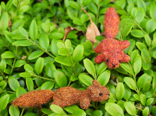 Red Squirrel Brooch photo 12