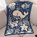 Secrets of the Reef Mosaic Blanket pattern