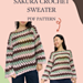 Sakura Sweater pattern 