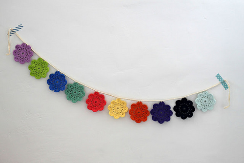 Ranke med små blomster-doilies photo 1