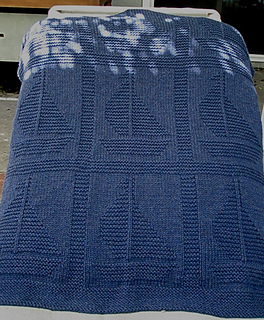 Come Sail Away baby blanket