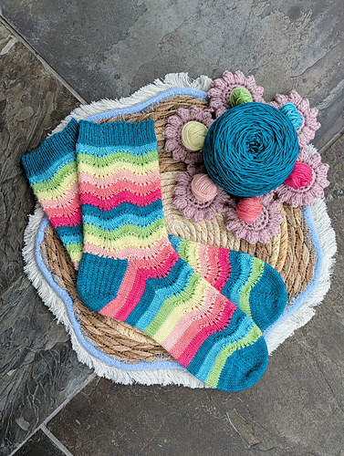 Shellscape Socks