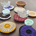 Mushroom Cap Coaster pattern 