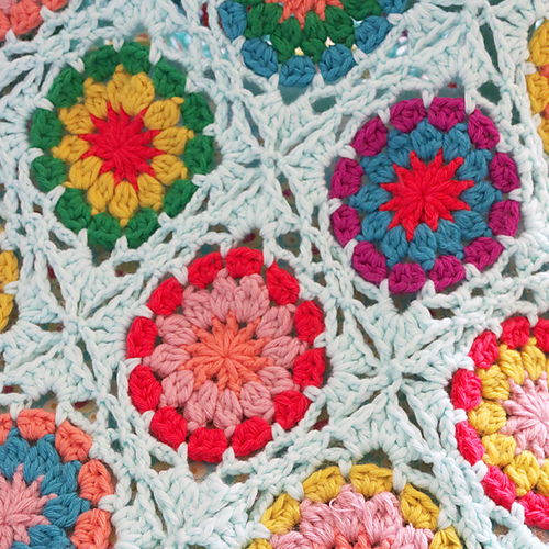 Granny Square Blanket photo 4