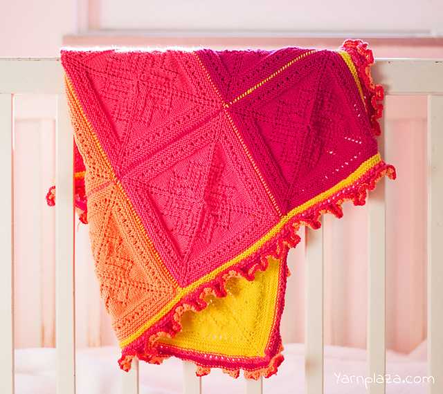 Ravelry Baby Blanket Squares pattern by