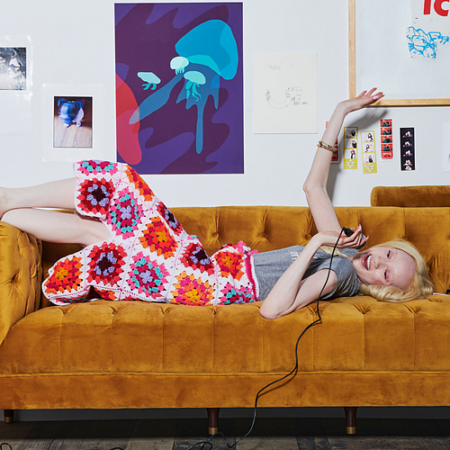 Granny Square Skjørt - Red Heart Design Team