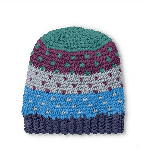 Fair Isle Crochet Hat photo 1