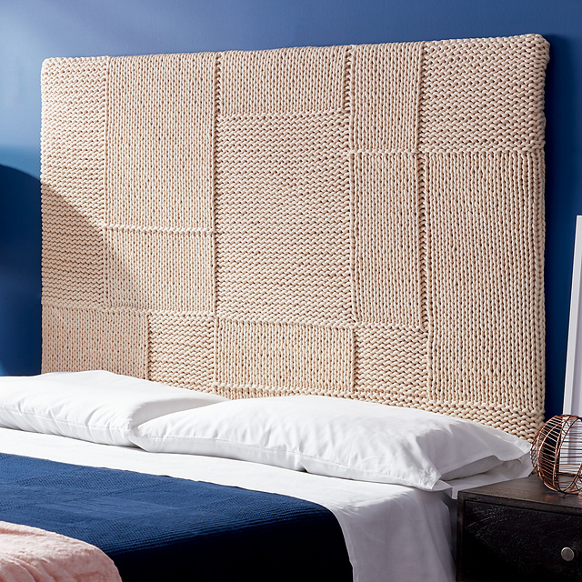Ravelry Graphic Headboard pattern by Yarnspirations Design Studio