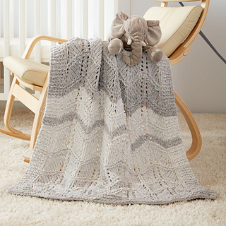 Ravelry: Chunky Knit Blanket pattern by Bernat Design Studio