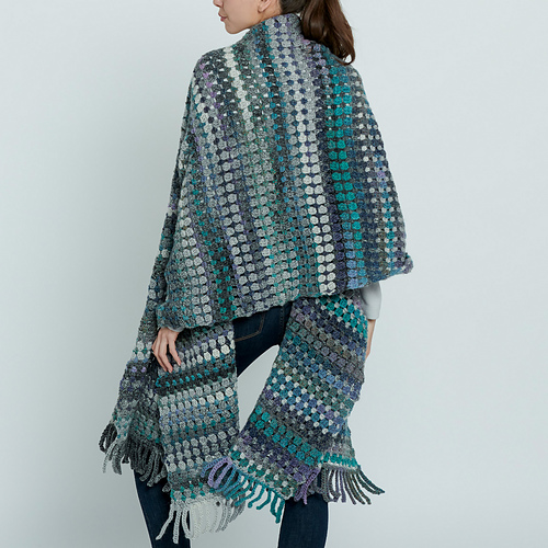 Two Color Blanket Wrap photo 3