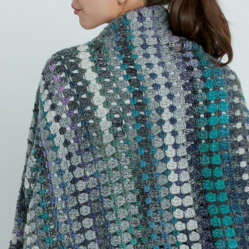 Two Color Blanket Wrap photo 2