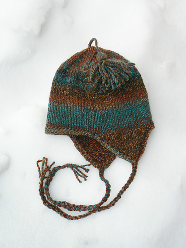 Ravelry: Very Basic Bulky Ear-flap Hat pattern by Anne Carroll Gilmour