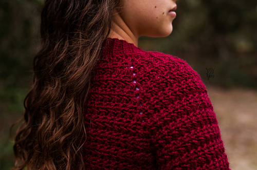 Crimson Cardigan - Yay For Yarn Patterns