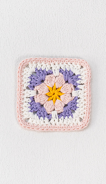 Periwinkle Granny Square