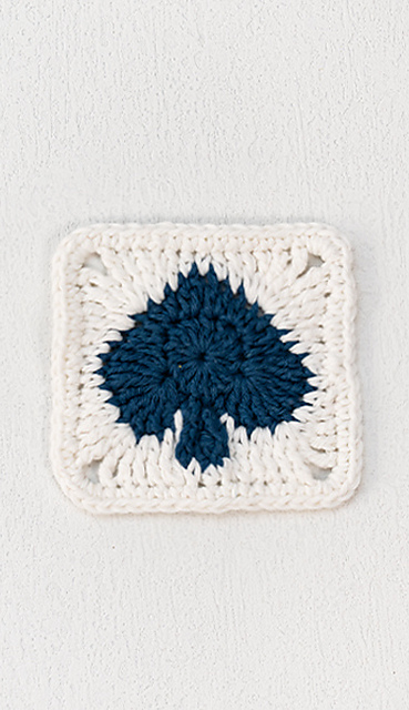 Spade Granny Square