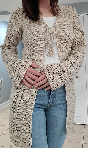 Crochet cardigan