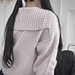 Moruru Collar Sweater pattern