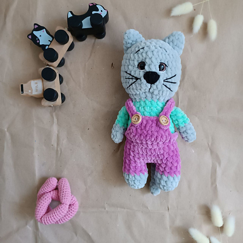 Crochet kitten - Yeremchuk Tanya