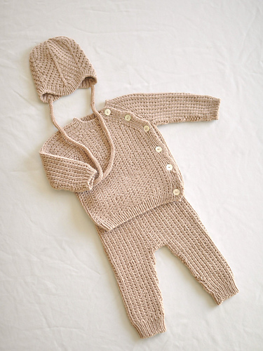 Tinde-babyjakke - Yndestrikk Design