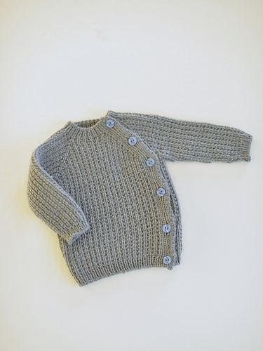 Tinde-babyjakke - Yndestrikk Design