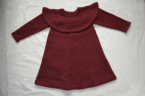 Emmas volangkjole - Yndestrikk Design