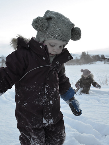 Lun halslue - Yndestrikk Design