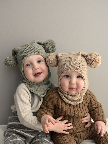 Lun halslue - Yndestrikk Design