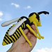 Realistic Wasp pattern 