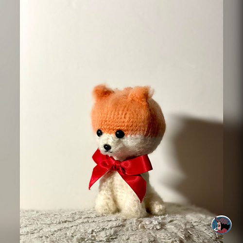 Amigurumi Boo The Mini Pomeranian Dog - Jeanna Giorgi - CaptainCrochetFR