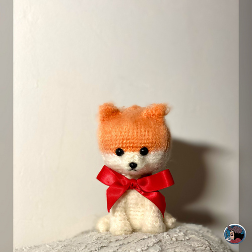 Amigurumi Boo The Mini Pomeranian Dog - Jeanna Giorgi - CaptainCrochetFR