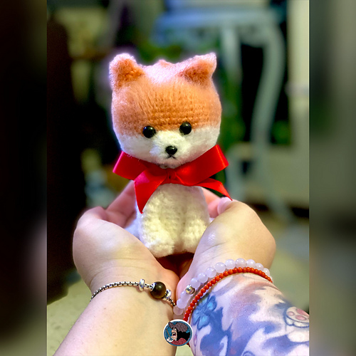 Amigurumi Boo The Mini Pomeranian Dog - Jeanna Giorgi - CaptainCrochetFR