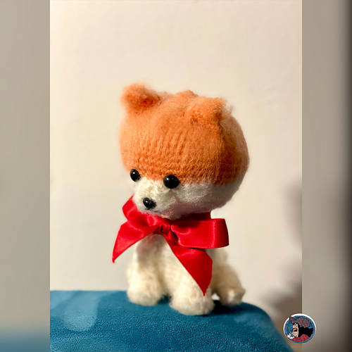 Amigurumi Boo The Mini Pomeranian Dog - Jeanna Giorgi - CaptainCrochetFR