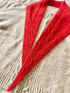 Modified long one, 
Mominoki Yarn-Finnwool, Paprika