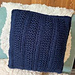 Big Rib Pillow pattern 