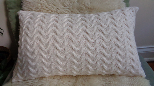 "Sand Wind" cable stitch pattern
