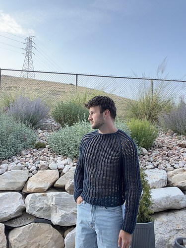Saturday Sheer: Mesh Raglan