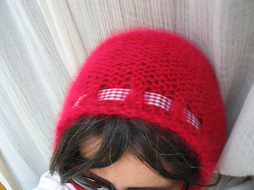 Fichu Rouge à Fossettes scarf photo 1