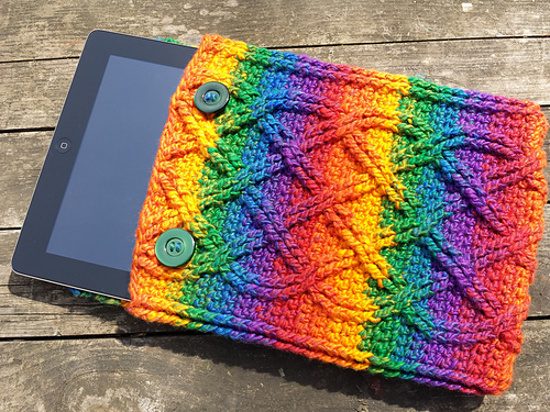 Cables Rainbow iPad Cover photo 5