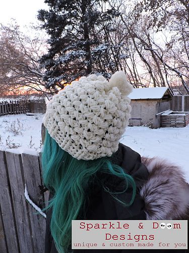 Sparkle Toque Ravelry: Heidi Toque pattern by Sparkle & Doom Designs