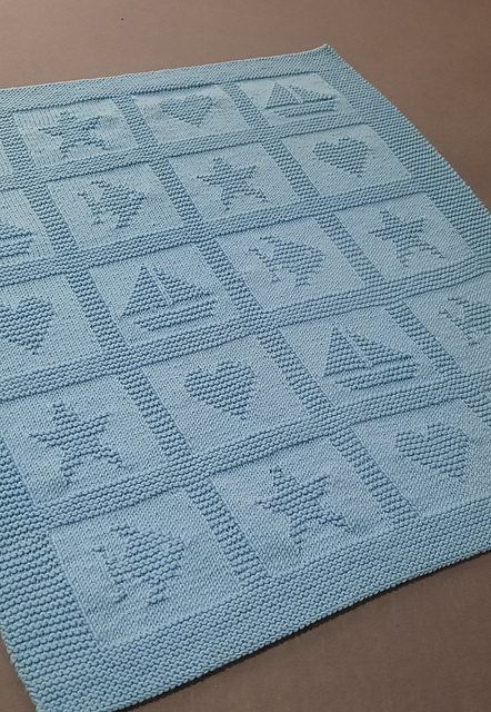 Interbaby Coperta Neonato In Tessuto Popcorn Extra Morbido - 80x110 Cm - Unisex In Scatola Regalo - 2