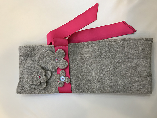 Felted Knitting Needle Case #109 photo 1