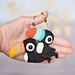 Keychain Toucan pattern 