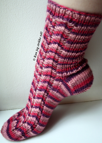 Sikksakk-sokkene - Hilde Aareskjold Salthe/Kan jeg strikke nå?