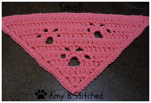 Meandering Paw Prints Pet Scarf photo 4