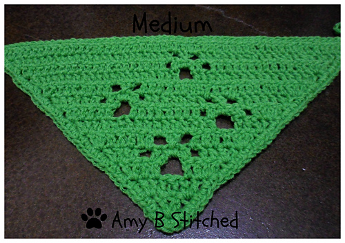 Meandering Paw Prints Pet Scarf photo 5