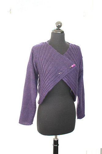Ravelry: New Italian Rib Shrug pattern by Angela Juergens