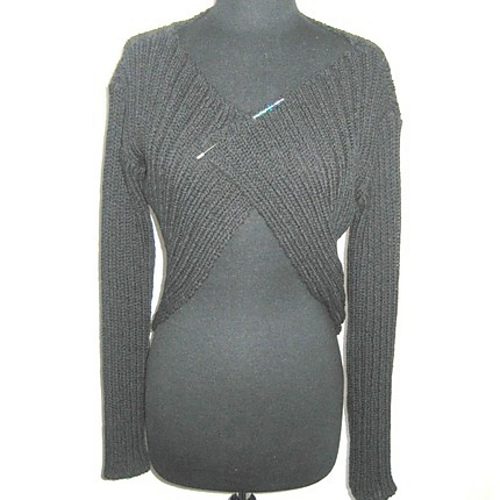 Ravelry: New Italian Rib Shrug pattern by Angela Juergens